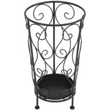  Stalak za kišobrane vintage stil od metala 26 x 46 cm crni | Eponuda.ba