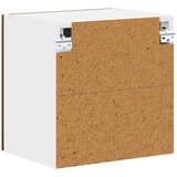  Zidni stakleni ormarić Lucca 2 pcs Smeđi hrast 40 x 31 x 40 cm | shoptok.hr