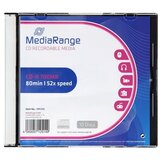  Cd-r mediarange 700 mb 1/10 slim u