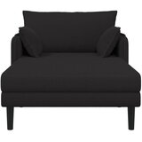  Preveliki šezlong Crna Bouclé - Crna 101 cm | shoptok.hr