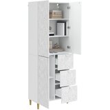  2 pcs Bijela visokog sjaja | shoptok.hr