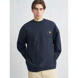 Carhartt WIP Majica 'American Script' modra | Shoptok.si