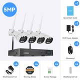 Oem Brezžični sistem za varnostne kamere, 5MP ločljivost, nočni vid -5MP 4PCS Kamera -None, (5000137607) | Shoptok.si