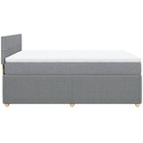  Krevet box spring s madracem svjetlosiva 160x200 cm tkanina Slike