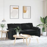  Modularna sofa s jastucima crna | shoptok.hr