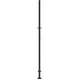 vidaXL Vrtna vrata črna 105x205 cm Oblikovanje jeklene sledi | Shoptok.si
