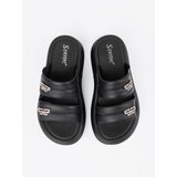 SEASTAR Black women's platform flip-flops | Shoptok.si
