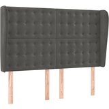  box spring s madracem LED tamnosivi 140x200 cm baršun | shoptok.hr