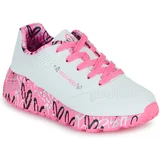 Skechers Nizke superge JGOLDCROWN: UNO LITE - LOVELY LUV Bela