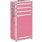  Voziček za ličila iz aluminija roza | Shoptok.si