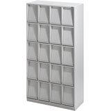 eurokraft pro Omara z loputami, z 20 loputami, VxŠxG 1864 x 1000 x 420 mm | Shoptok.si