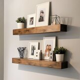 Hanah home Raf273 wooden decorative wooden wall shelf | ePonuda.com