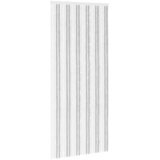 vidaXL Zavjesa protiv insekata Chenille Svijetlo siva i bijela. - Svijetlo siva i bijela (dvostripa) 100 x 230 cm | shoptok.hr