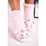 Kesi papuče za devojčice sheepskin padded Kitten Light Pink Cene