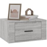  Zidni noćni ormarići 2 kom Boja sivog hrasta sonome 50x36x25 cm | shoptok.hr