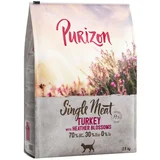 Purizon Single Meat govedina s cvijetom hibiskusa - puretina s cvijetom vrijeska