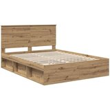  Konstrukcija postelje Oreh 150 x 200 cm Masivno borovo les, (5000103378) | Shoptok.si