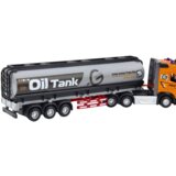 Kamion cisterna na daljinsko upravljanje Oil Tank 1:24 - narančasto/sivi | shoptok.hr