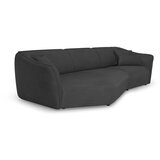 Cosmopolitan Design Tamno siva kutna garnitura od bouclé tkanine Tokyo – | shoptok.hr