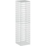  Gabion s žicom debljine 3,5 mm i mrežom 5x10 cm 50x50x200 cm | shoptok.hr
