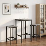  Stol za bar 52 x 52 x 110 cm Konstruirano drvo Siva Sonoma | shoptok.hr