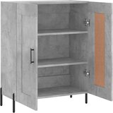  Komoda siva boja betona 69 5x34x90 cm od konstruiranog drva | shoptok.hr