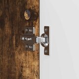  Kreveta Dimljeni hrast 89 x 34,5 x 80 cm Konstruirano drvo | shoptok.hr