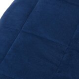  Teška deka plava 200x230 cm 9 kg od tkanine | shoptok.hr