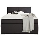 Mömax Boxspring Postelja Mali New, Črna, 140x200 | Shoptok.si