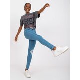 RUE PARIS Trousers jeans-RO-SP-PNT-2307.41X-blue | shoptok.hr