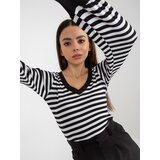 BASIC Feel Good Blouse-RV-BZ-8612.03-black-white | Shoptok.si