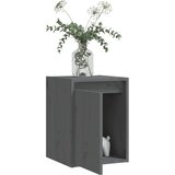  Zidni ormarići 2 kom sivi 30 x 30 x 40 cm od masivne borovine | shoptok.hr