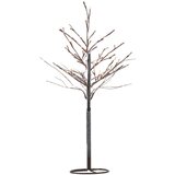 Sirius Rjava zunanja svetlobna dekoracija ø 30 cm Alex – Cene