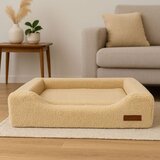 Paws &amp; Whiskers Enzo Dog Krevet za Pse 90 x 110 - Krem | Eponuda.com