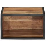 Furnova Stenska nočna omarica 35x35x20 cm trden akacijev les, (21927485) | Shoptok.si