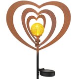 Globo 36580R - LED solarno svetlo LED/0,06W/3V IP44 rđavo srce | Eponuda.com