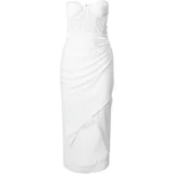 Misspap Koktel haljina bijela