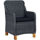  7-dijelni vrtni blagovaonski set tamnosivi | shoptok.hr
