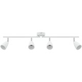 vidaXL stropni reflektor 4-puta podesivi bijeli GU10 | shoptok.hr