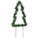 vidaXL Ukrasna božićna svjetla sa šiljcima 3 kom drvce 50 LED 30 cm | shoptok.hr