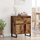  Kreveta Staro drvo 60 x 35 x 70 cm Obrađeno drvo i čelik | shoptok.hr