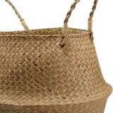 Tutumi Ručno Pletena Prirodna Boho Košara od Trave od Bambusa YT21B-35 | shoptok.hr