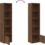  Regal za knjige boja hrasta 31x24x127 cm konstruirano drvo | shoptok.hr