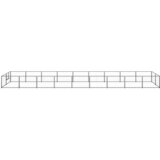  Kavez za pse crni 18 m² čelični | shoptok.hr