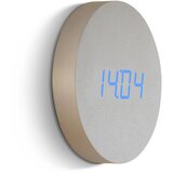 Gingko Sivi zidni sat s plavim LED zaslonom Wall Cijene