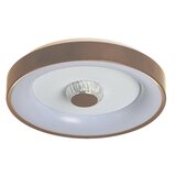 Searchlight 89735-38LT - led prigušiva plafonska svetiljka polka 24W/230V + 6W prečnik 38,5 cm braon | Eponuda.com
