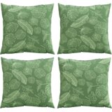 Plišani Blazine za metanje 4 pcs večbarvno 60 x 60 cm blago, (5000043741) | Shoptok.si