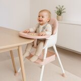 Baby Mix stolček za hranjenje Nora, prašno roza | Shoptok.si