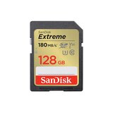 Sandisk SDXC 128GB extreme, 180MB/s UHS-I class10 U3 V30 cene