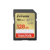 SDXC 128GB extreme, 180MB/s UHS-I class10 U3 V30
